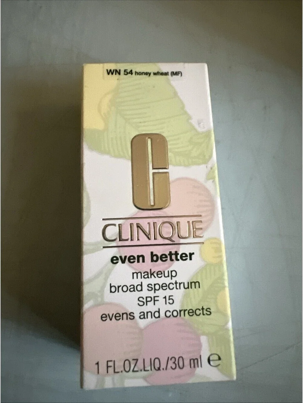 Clinique Even Better Makeup Broad SPF15 1ozWN-54 Honey Wheat